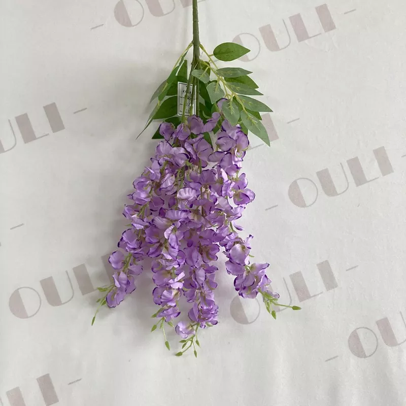 Faux wisteria lilled