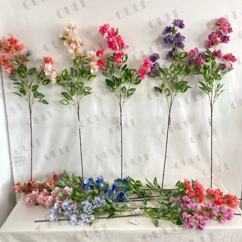 Siidist kunstlik bougainvillea